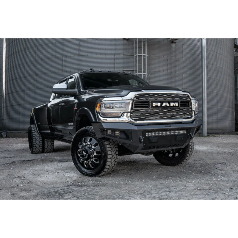 Bodyguard A2L Front Base - W/O Sensor Cutouts Single Light Bar Cutout Bare Metal Model GAR10BNBNN - Image 2
