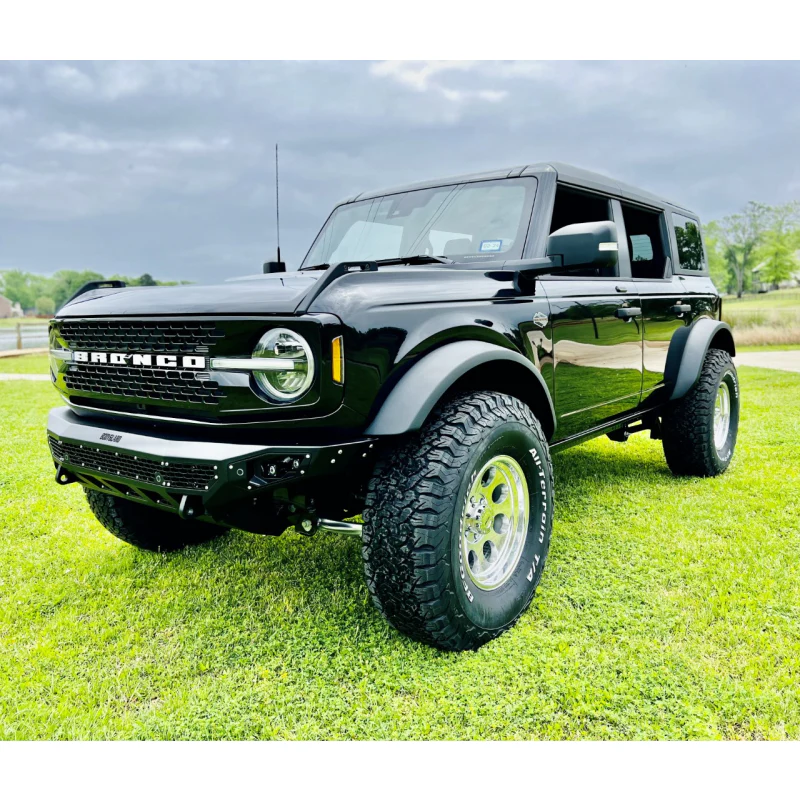 Bodyguard Freedom Front Base Non Winch Sensor Cutouts Bare Metal Model NAF21MYBNN - Image 3