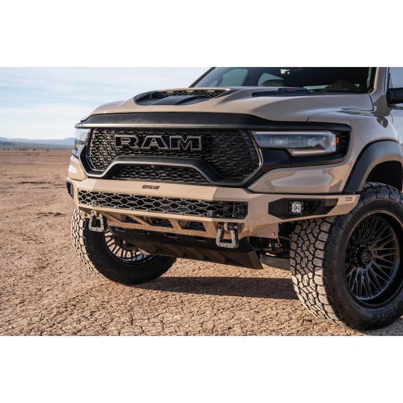 Bodyguard Freedom Front Base Non-Winch Sensor Cutouts Bare Metal Model NAR21LYBNN - Image 2