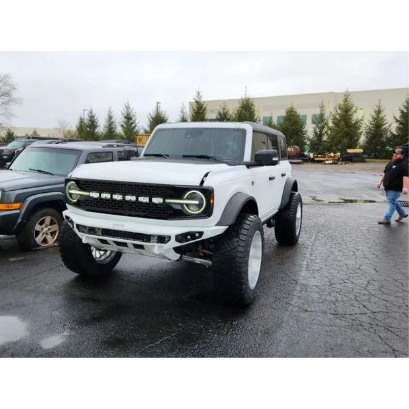 Bodyguard Freedom Front Base Non Winch Sensor Cutouts Texture Black Powder Coat Model NAF21MYTNN - Image 6
