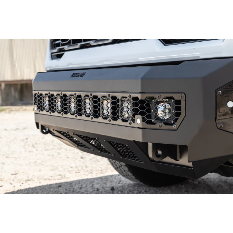 Bodyguard Freedom Front Base Non-Winch Sensor Cutouts Texture Black Powder Coat Model NAG24BYTNN - Image 5