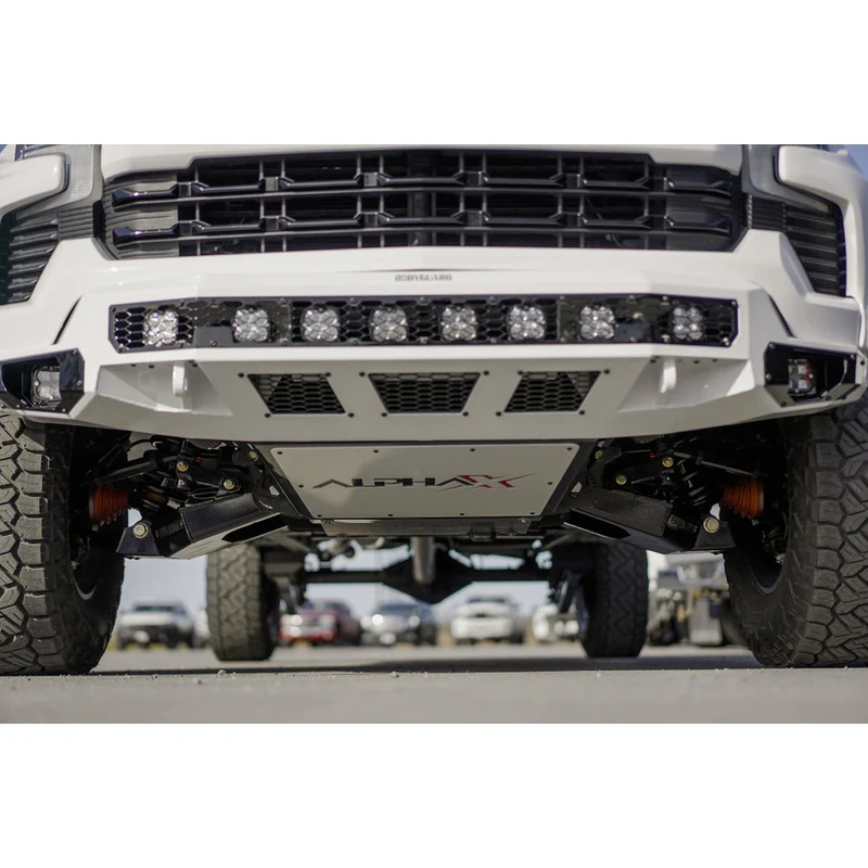 Bodyguard Freedom Front Base Non-Winch - No sensors cutouts - Bare metal Model NAC22ANBNN - Image 8
