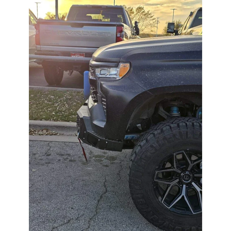 Bodyguard Freedom Front Base w/ Winch Mount - w/ sensor cutouts - Textured Black Powder Coat - w/o camera harness or pod Model LBC22AYTNN - Image 4
