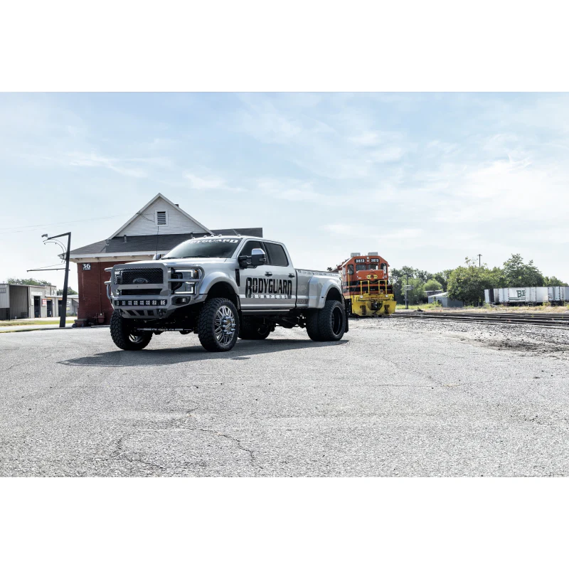 Bodyguard Freedom Front Extreme Non-Winch W/ Mesh Grille No Camera Harness Bare Metal *Fits 450/550 Fender Trim* Model NEF17DBMN - Image 3