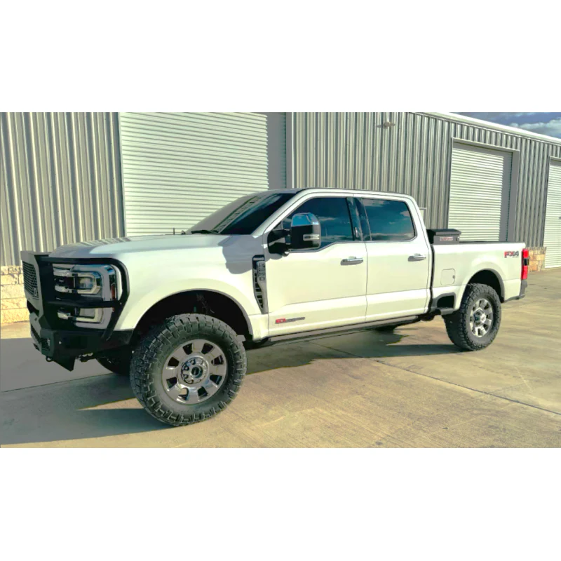 Bodyguard Freedom Front Extreme Non-Winch W/O Sensor Cutouts W/ Mesh Grille With Camera Harness Bare Metal Model NEF23BNBMH - Image 3