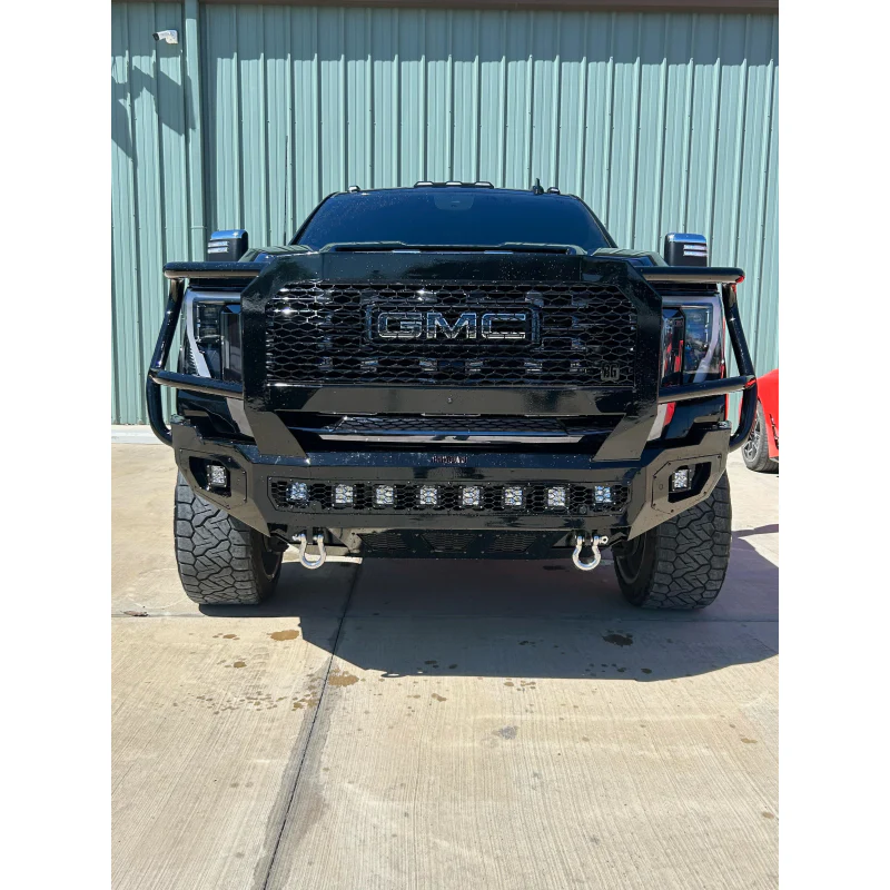 Bodyguard Freedom Front Extreme Non-Winch W/O Sensor Cutouts W/ Mesh Grille With Camera Harness Texture Black Powder Coat Model NEG24BNTMH - Image 2