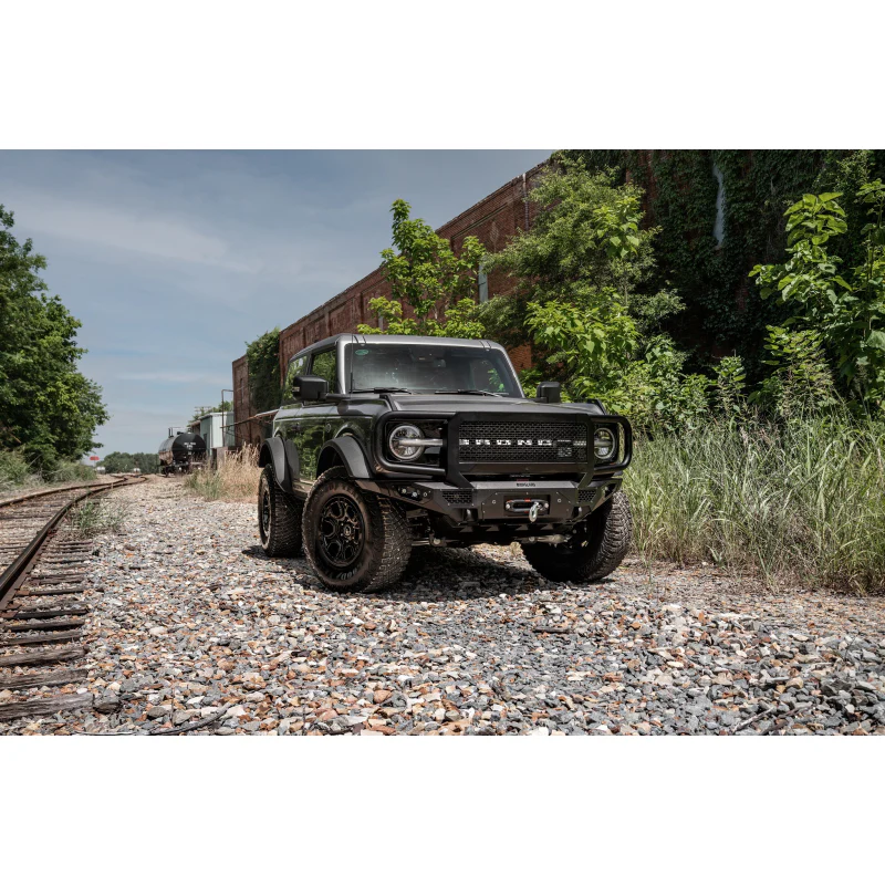 Bodyguard Freedom Front Extreme Raptor Only Winch Mount Sensor Cutouts With Camera Harness Bare Metal Model LEF21MYBNH-R - Image 6