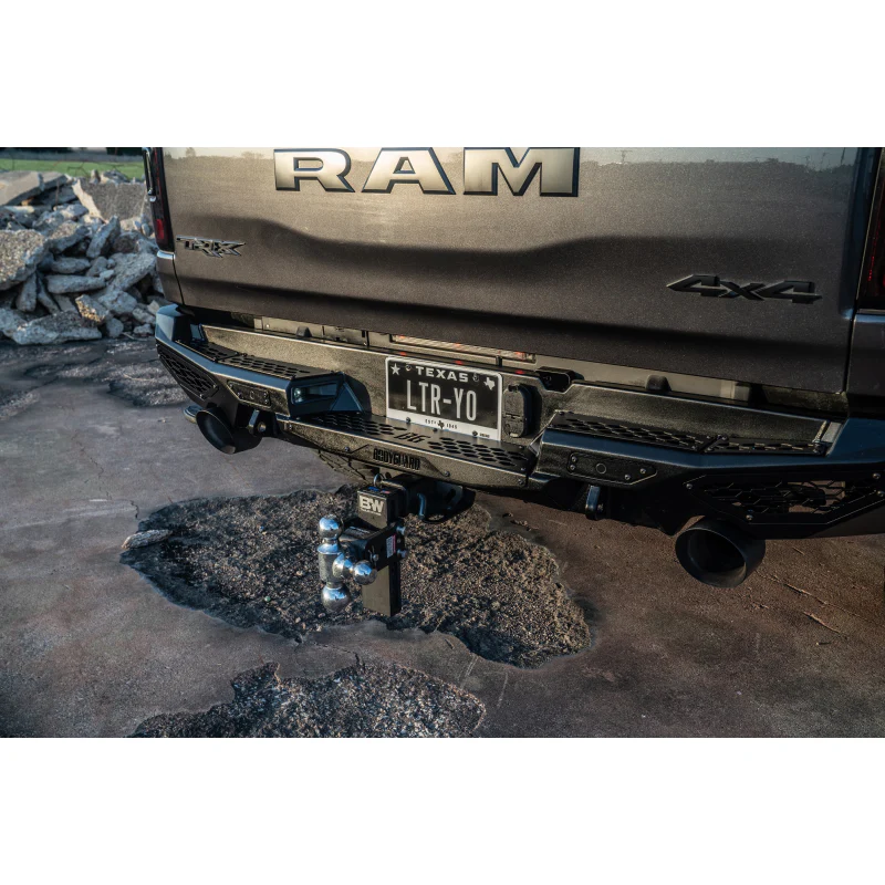 Bodyguard Freedom Rear Sensor Cutouts Dual Exhaust Texture Black Powder Coat Model MGR21LYT - Image 4
