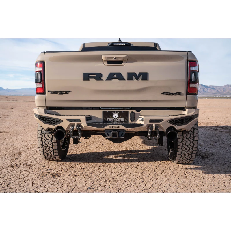 Bodyguard Freedom Rear Sensor Cutouts Dual Exhaust Texture Black Powder Coat Model MGR21LYT - Image 5