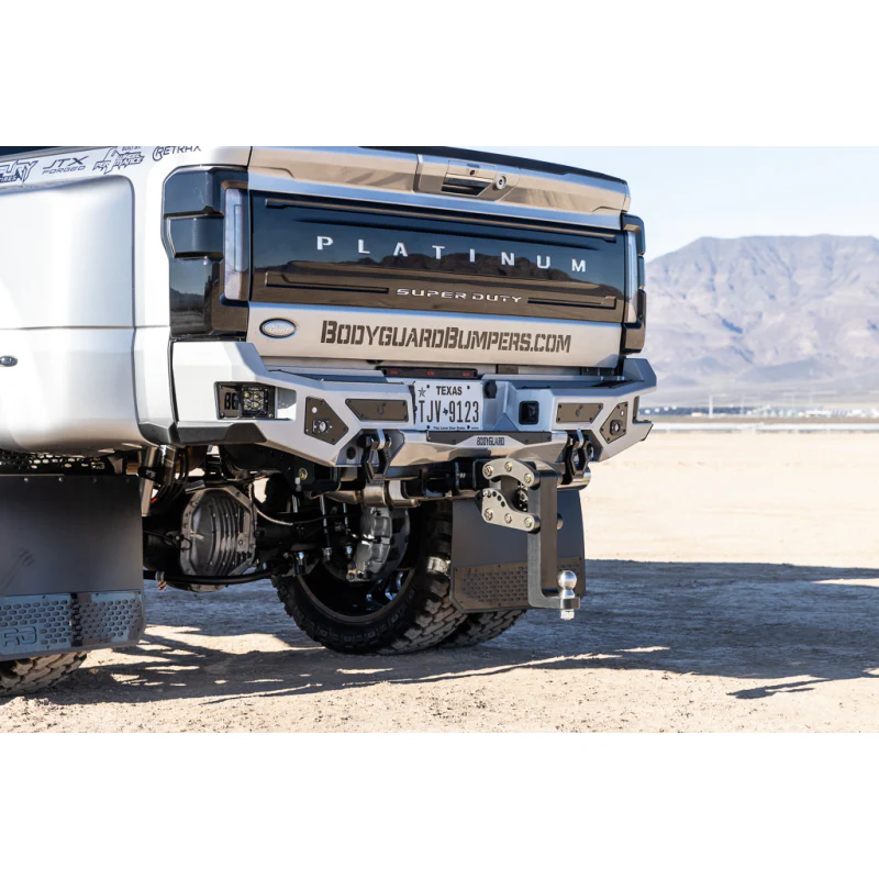 Bodyguard Freedom Rear Sensor Cutouts Texture Black Powder Coat Model MFF23BYT - Image 3
