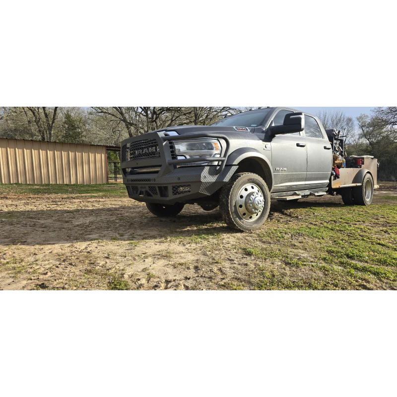 Bodyguard FT Front Extreme Sensor Cutouts Fog Cutouts Receiver W/ Mesh Grille No Camera Harness Bare Metal **Fits 4500/5500 Fender Flare Only** Model JER19DYBMN - Image 2