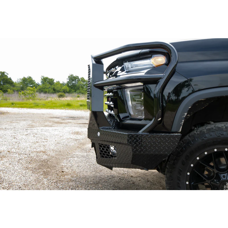 Bodyguard FT Front Extreme - Sensor Cutouts Fog Cutouts Receiver W/ Mesh Grille No Camera Harness Bare Metal Model JEC20BYBMN - Image 4