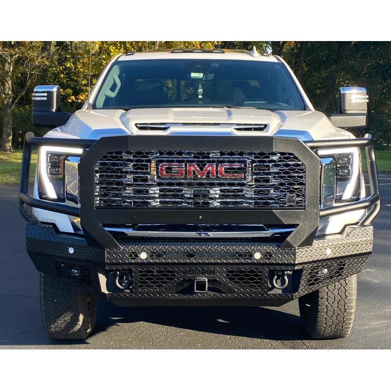 Bodyguard FT Front Extreme - Sensor Cutouts Fog Cutouts Receiver W/ Mesh Grille No Camera Harness Bare Metal Model JEG24BYBMN - Image 2