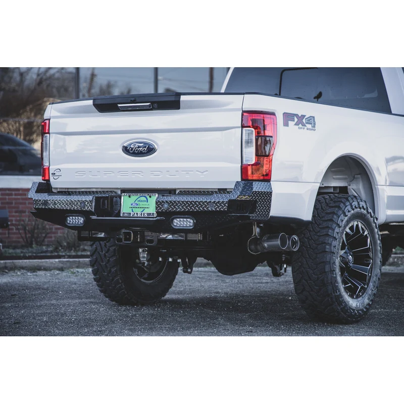 Bodyguard FT Rear - Sensor Cutouts - Gloss Black Model KFF17BYG - Image 2