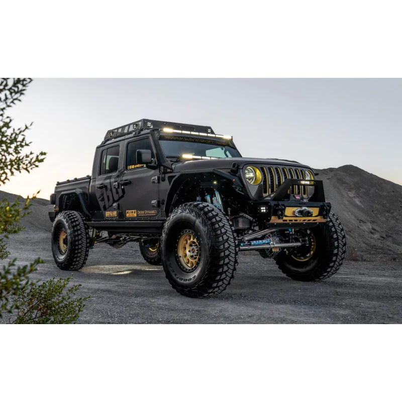 Bodyguard Gladiator Fender System - Narrow Version Front And Rear Liners And Fender Flares Bare Metal Model 51351B - Image 3