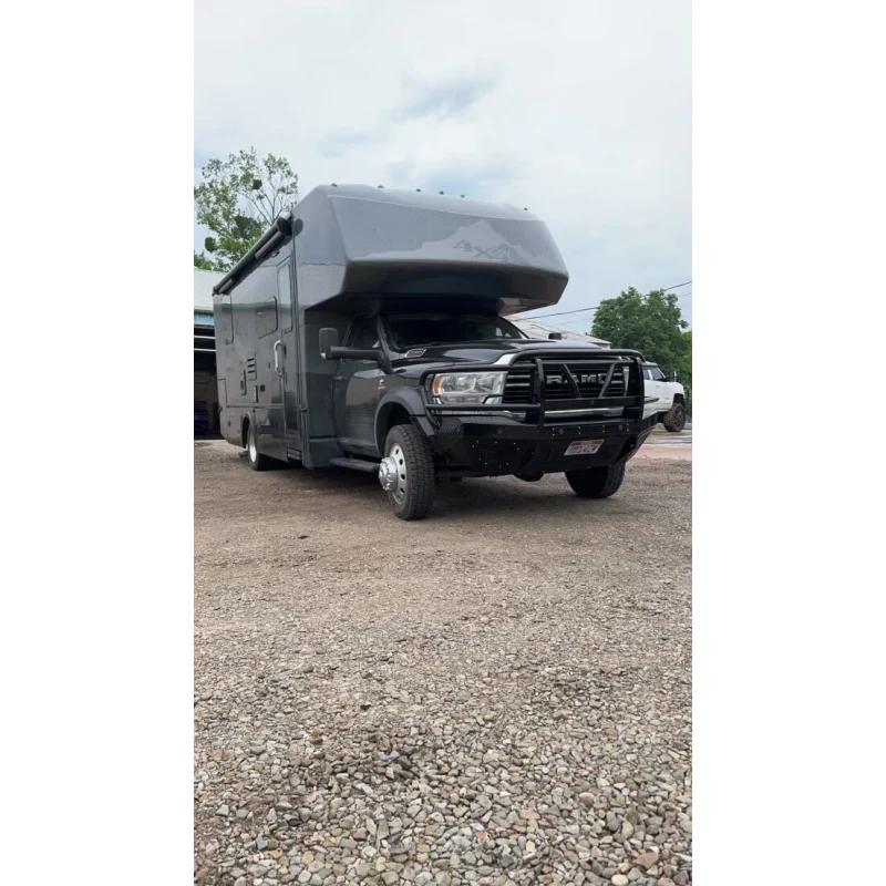Bodyguard T2 Front Extreme - Sensor Cutouts Factory Fog Cutouts Receiver Hitch W/O Mesh Grille No Camera Harness Gloss Black Powder Coat Model EER19BYHGNN - Image 3