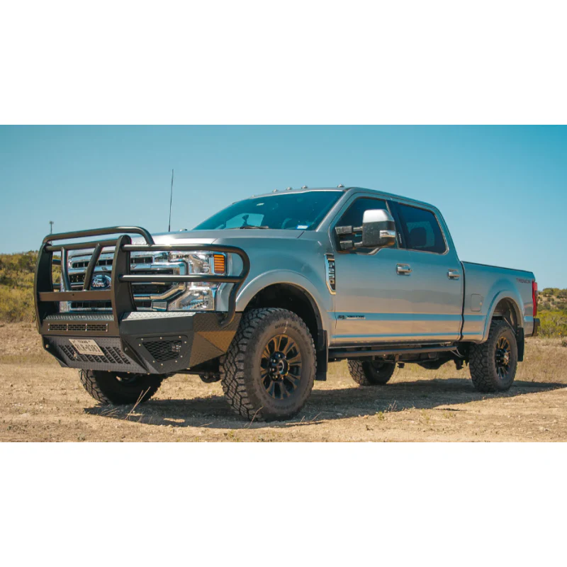 Bodyguard T2 Front Extreme - W/O Sensor Cutouts Factory Fog Cutouts Standard Skid Plate W/O Mesh Grille With Camera Harness Bare Metal Model EEF17BNRBNH - Image 4