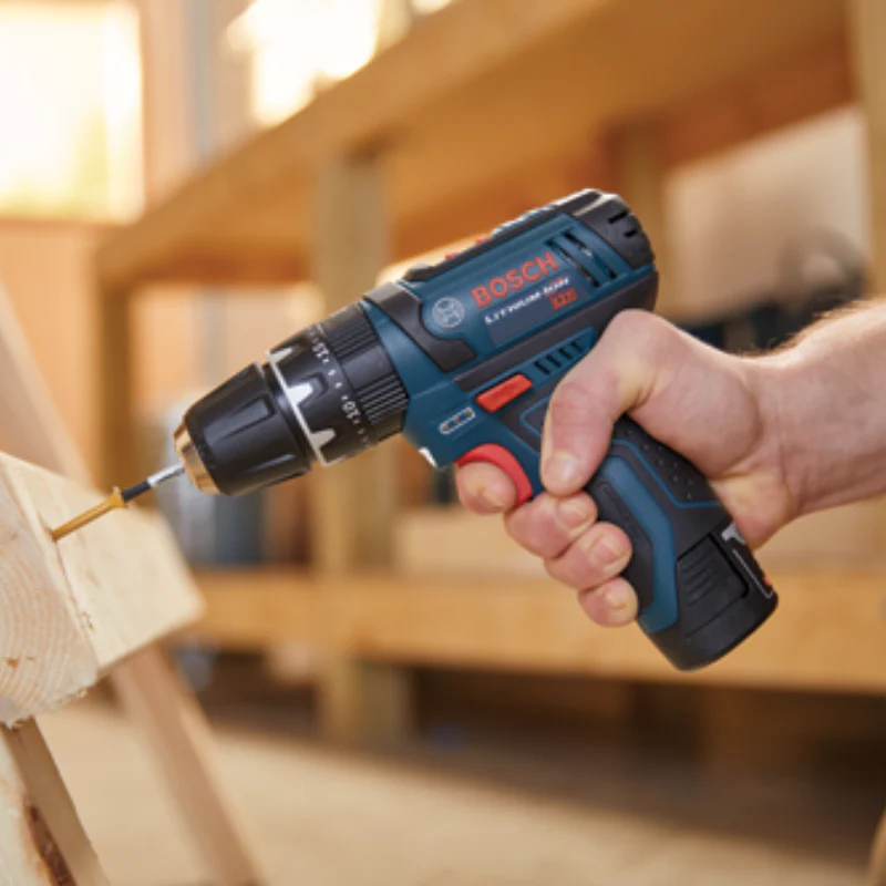 Bosch 12V Max 3/8 In. Hammer Drill/Driver Kit Model PS130-2A - Image 4