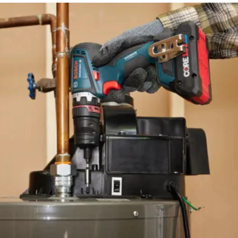 Bosch 18V Drill/Driver With 5-In-1 Brushless Flexiclick System and (2) CORE18V 4 Ah Advanced power Battery Model GSR18V-800FCB24 - Image 6