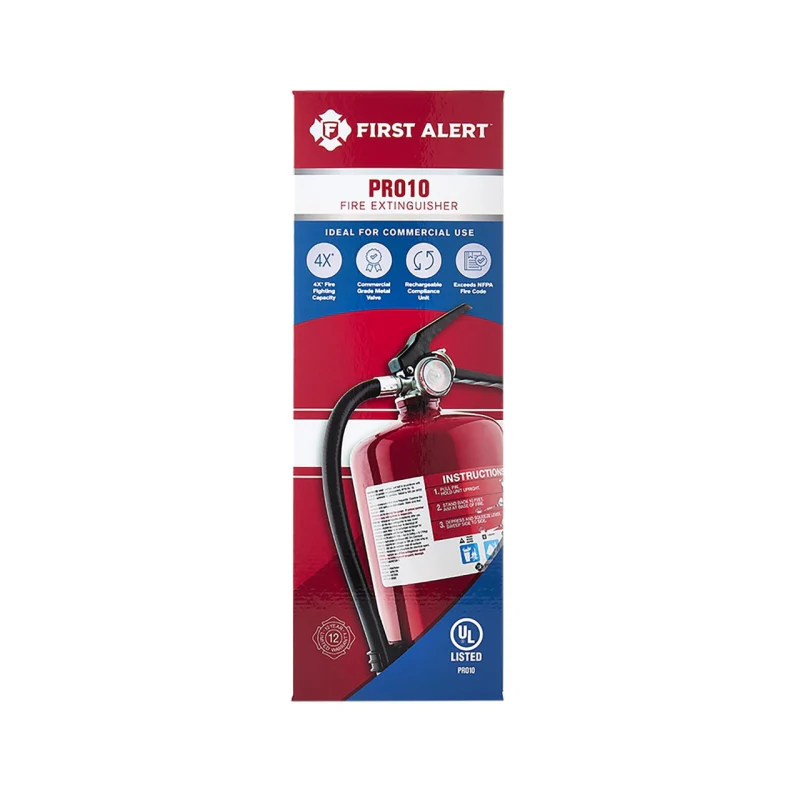 BRK First Alert General Fire Extinguisher UL Rated 4-A:60-B:C FE4A60B Model PRO10 - Image 3