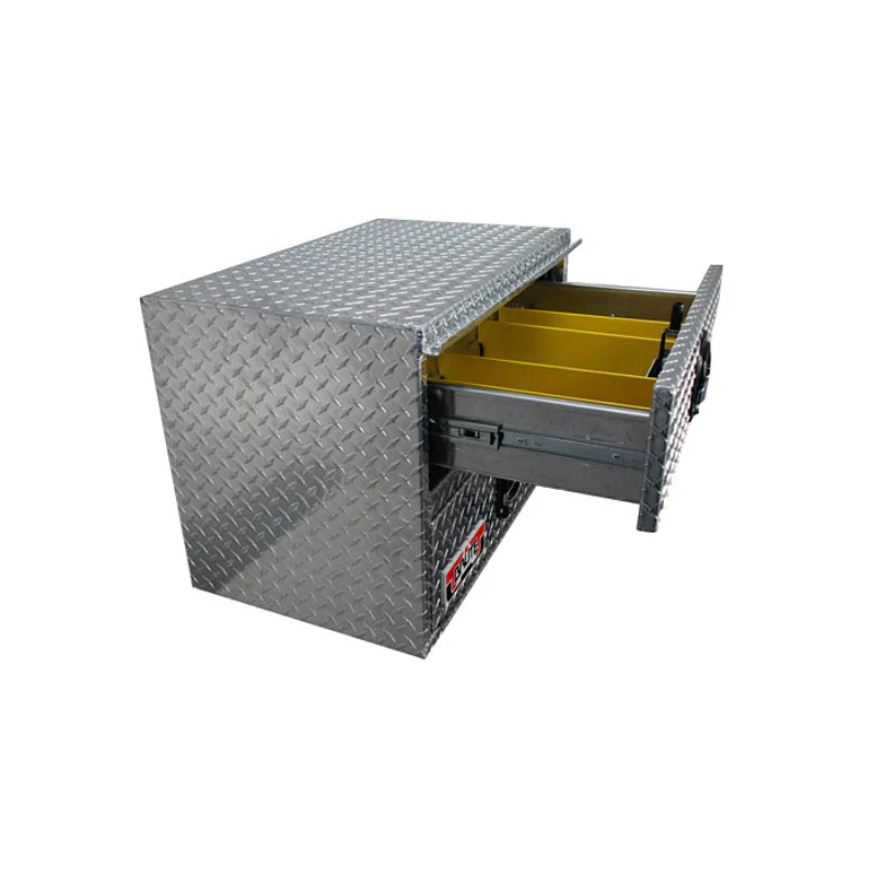 Brute 18" X 21" X 48"L HD Under Body - Diamond, W/ Top Drawer & Button Door Model HD2148