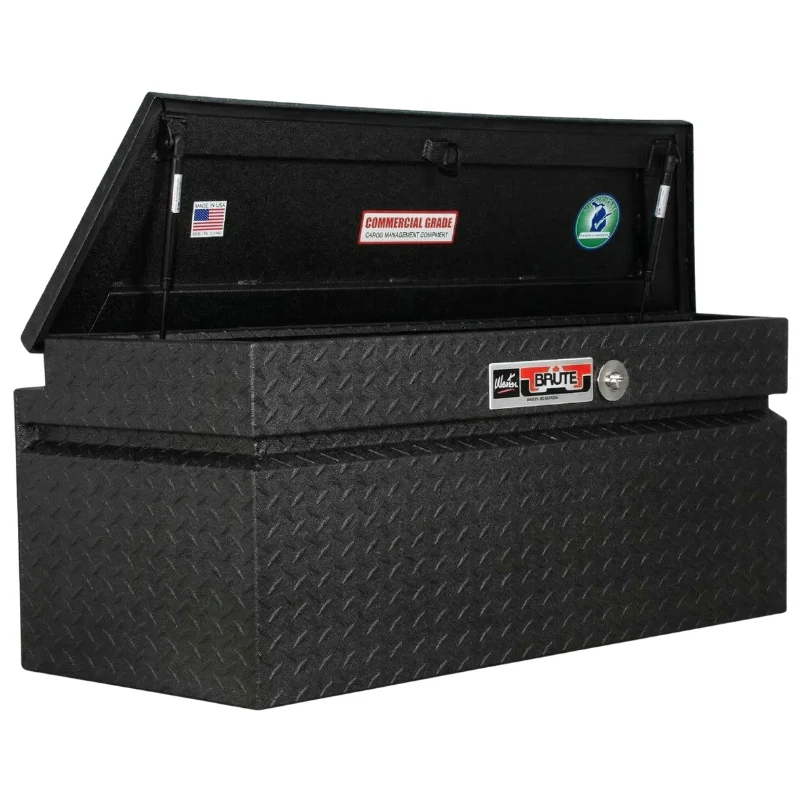 Brute 49" Trailer Tongue Box Comm. Class - Black Texture Coat Model RB4919-BT - Image 3
