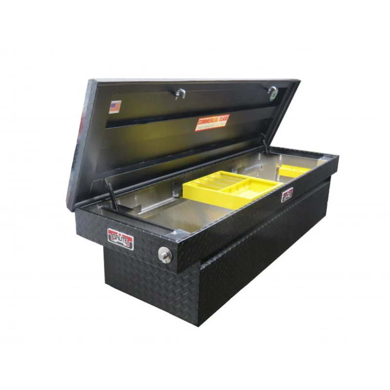 Brute Crossover Tool Box Single Lid Textured Black Full Size Xover Extra Deep / Extra Wide W/ Slant Model RB120FL-BT