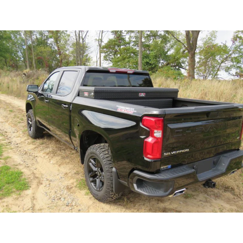 Brute Crossover Tool Box Single Lid Textured Black Mid Size / Down Size Long Bed Only Model RB137FL-BT - Image 2