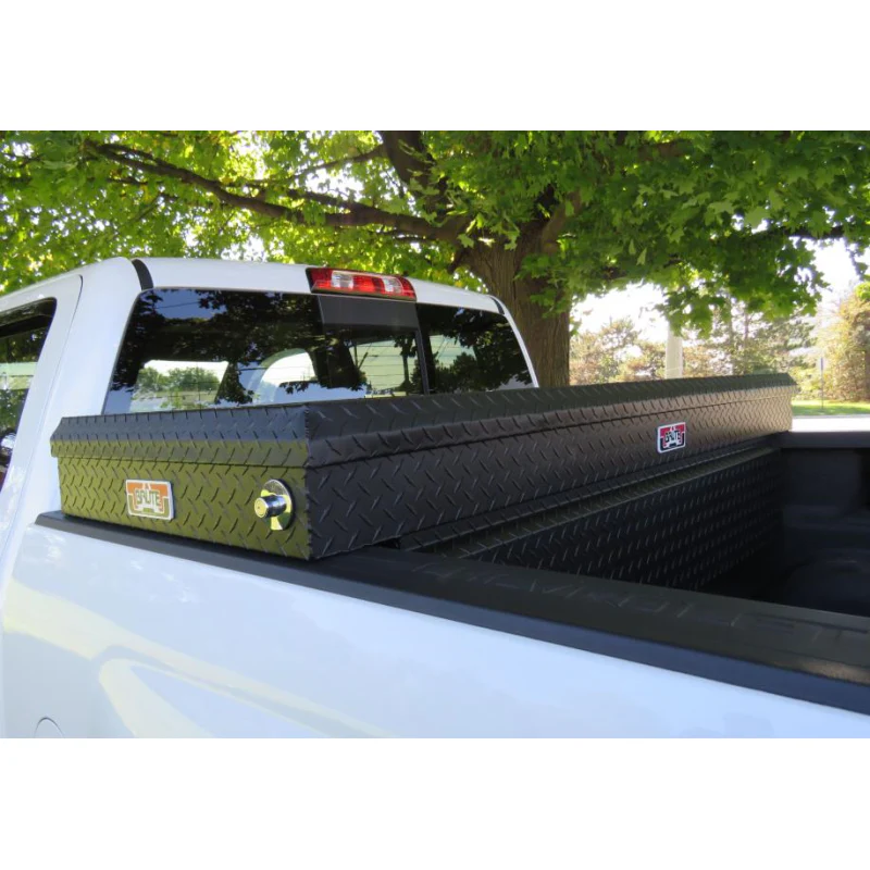 Brute Crossover Tool Box Single Lid Textured Black Mid Size/Down Size Wide & Shallow Model RB155FL-BT - Image 2