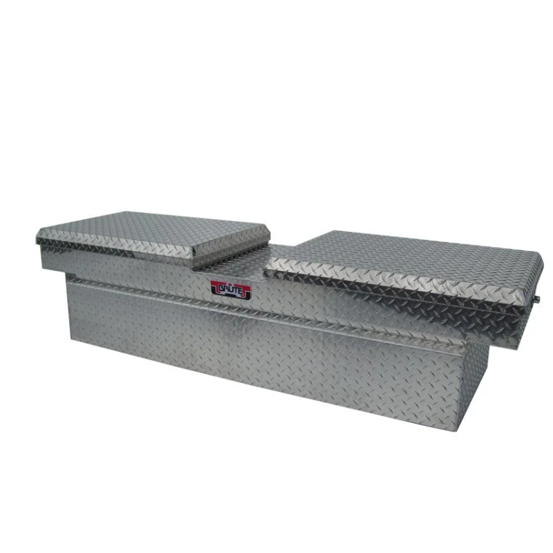 Brute Crossover Tool Box Gull Wing Lid Bright Aluminum Mid Size / Down Size Long Bed Only Model RB134GW