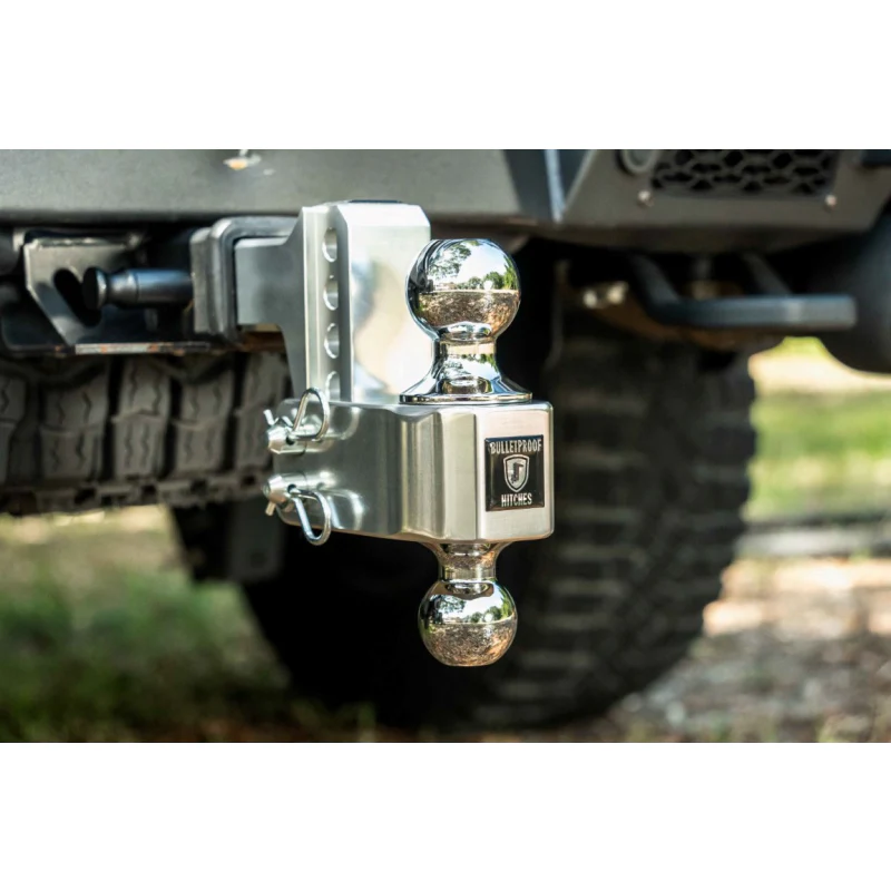 BulletProof Hitches 2.0" Aluminum Medium Duty 2" Drop/Rise Hitch Model AL202 - Image 2