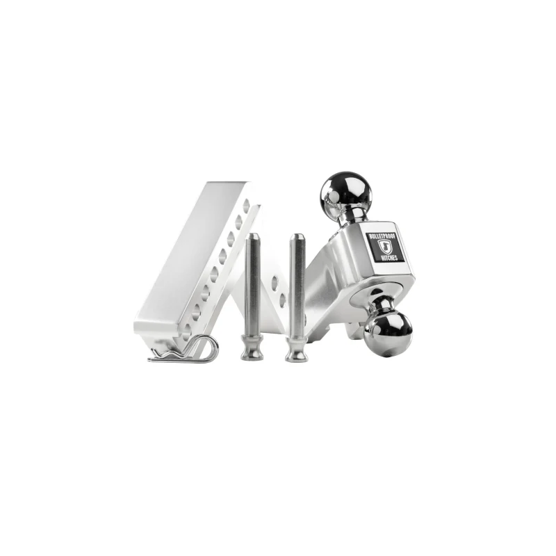 BulletProof Hitches 2.0" Aluminum Medium Duty 4" Drop/Rise Hitch Model AL204 - Image 3