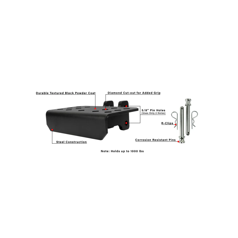 BulletProof Hitches Hitch Step Attachment Model STEP - Image 4