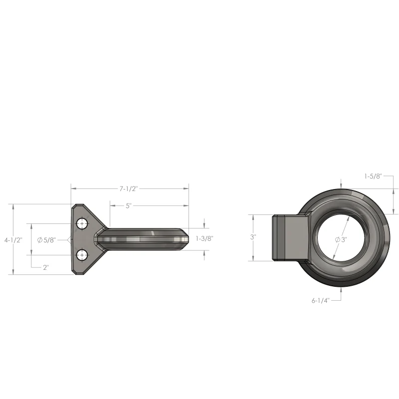 BulletProof Hitches Loop (Lunette Ring) Attachment Model LOOP - Image 7