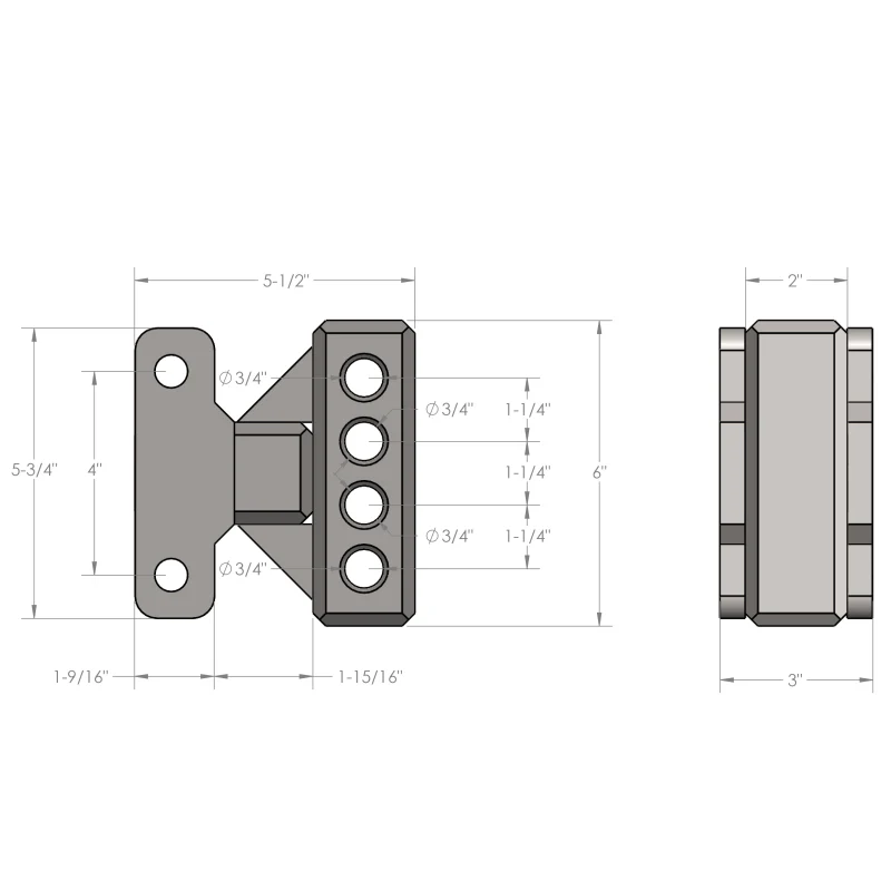 BulletProof Hitches Medium Duty Weight Distribution Adapter Model WEIGHTDIST - Image 4