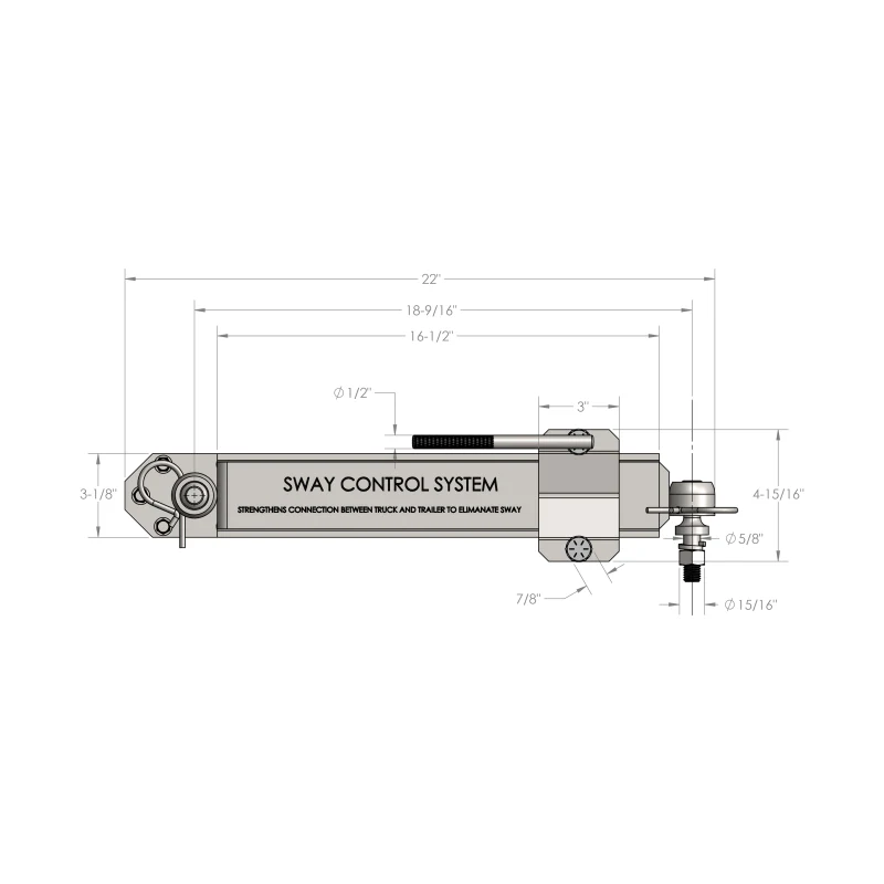 BulletProof Hitches Sway Control System Model SWAYCONTROL - Image 10
