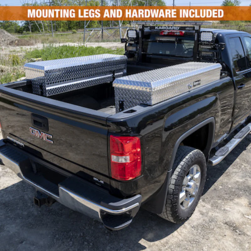 Buyers Products 13x16x36 Inch Side Mount Truck Tool Box Diamond Tread Aluminum Model 1713005 - Image 5