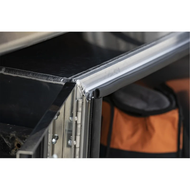 Buyers Products 18x18x60 Inch Pro Series Smooth Aluminum Barn Door Underbody Truck Tool Series with Stainless Steel Doors - Double Barn Door, 3-point Compression Latch Model 1705520 - Image 6