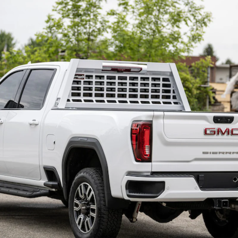 Buyers Products 20.20-inch Tall Gloss White Heavy-Duty Steel GuardDogg Pickup Truck Headache Rack Bundle with Mounting Brackets Model 851305 - Image 10