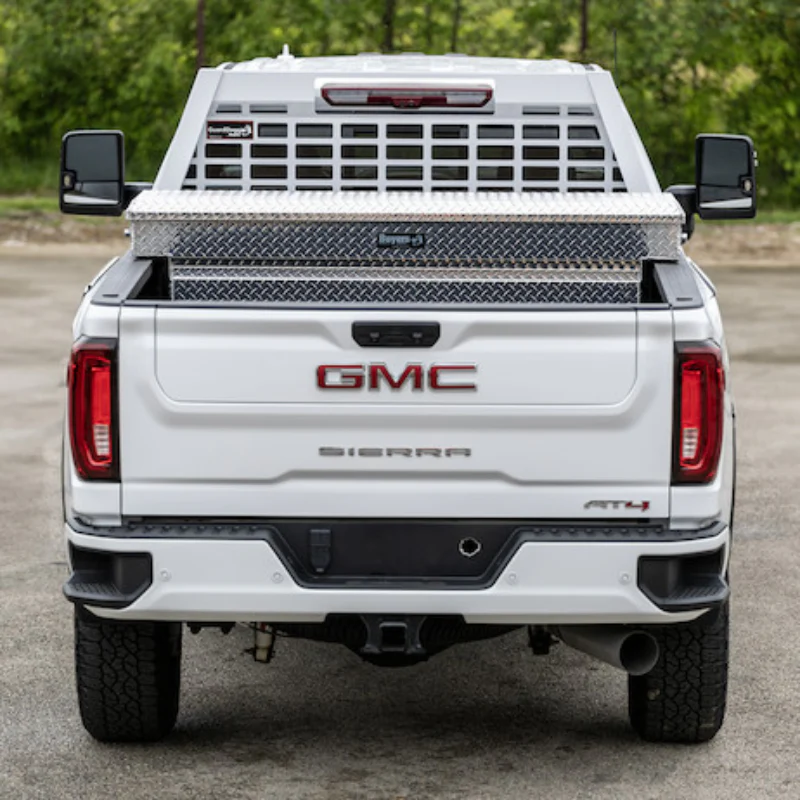 Buyers Products 20.20-inch Tall Gloss White Heavy-Duty Steel GuardDogg Pickup Truck Headache Rack Bundle with Mounting Brackets Model 851305 - Image 6