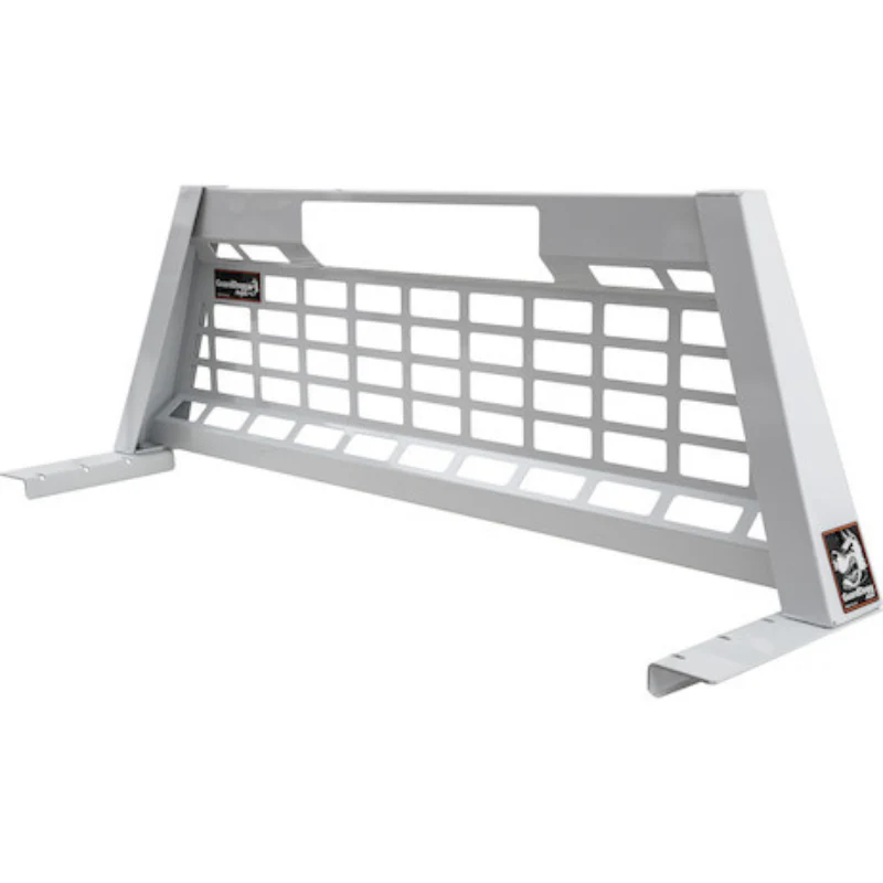Buyers Products 23.00-inch Tall Gloss White Heavy-Duty Steel GuardDogg Pickup Truck Headache Rack Bundle with Mounting Brackets Model 851405 - Image 3