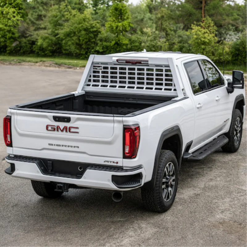 Buyers Products 23.50-inch Tall Gloss White Heavy-Duty Steel GuardDogg Pickup Truck Headache Rack Bundle with Mounting Brackets Model 851505 - Image 13