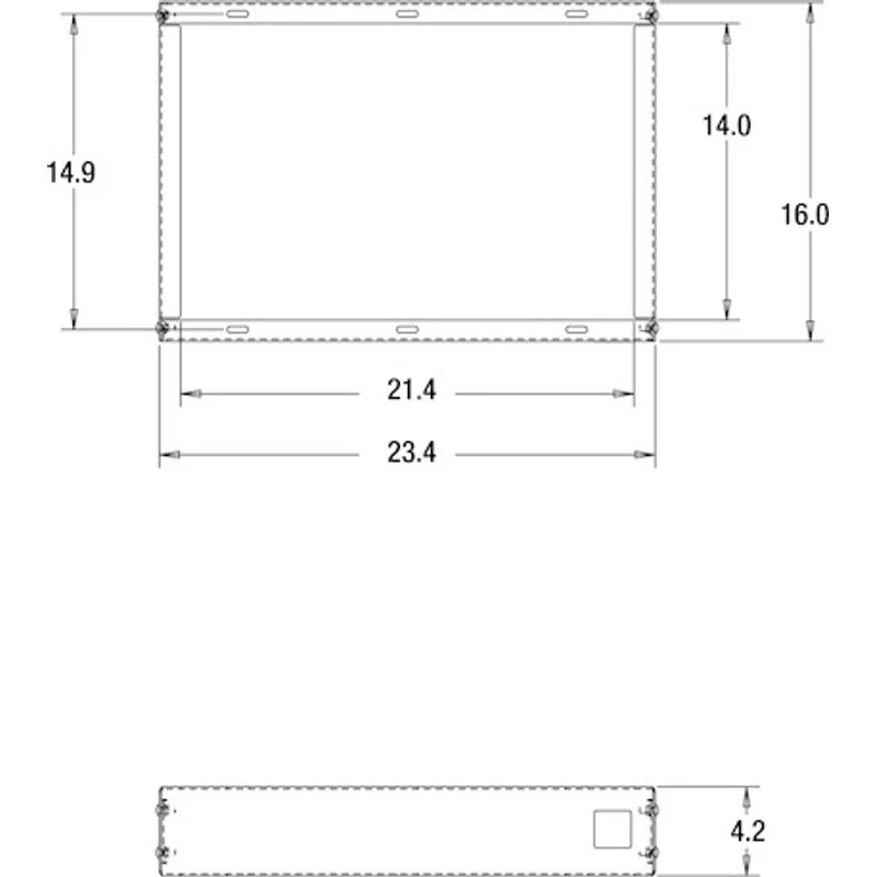 Buyers Products 24-Inch Heavy Duty Universal Smooth Aluminum Toolbox Top Tray Model 1744149 - Image 13