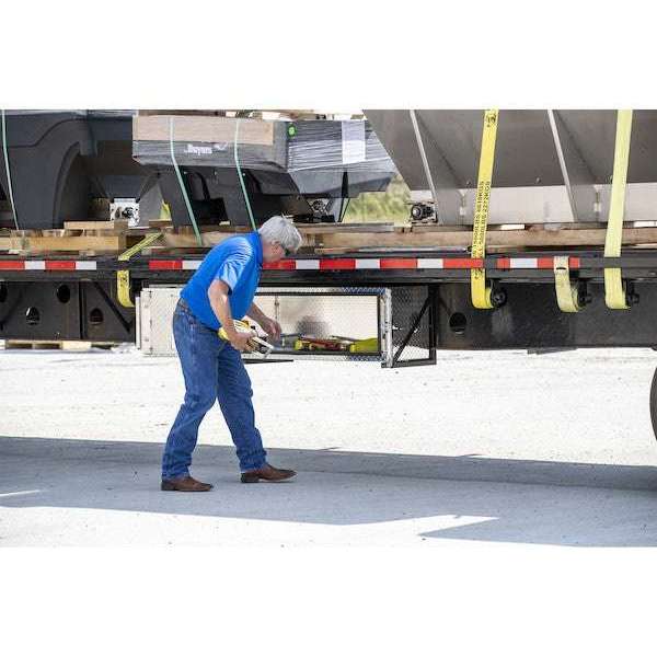 Buyers Products 24x24x36 Inch Diamond Tread Aluminum Underbody Truck Box - Double Barn Door, 3-Point Compression Latch Model 1702235 - Image 11