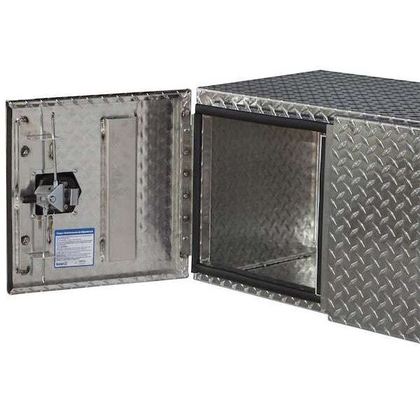 Buyers Products 24x24x36 Inch Diamond Tread Aluminum Underbody Truck Box - Double Barn Door, 3-Point Compression Latch Model 1702235 - Image 5