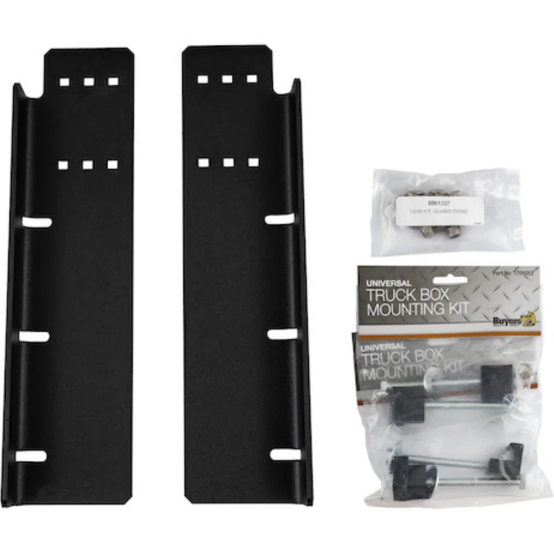 Buyers Products 23" Inch Tall Matte Black Heavy-Duty Steel GuardDogg Pickup Truck Headache Rack Bundle with Mounting Brackets Model 851460 - Image 13