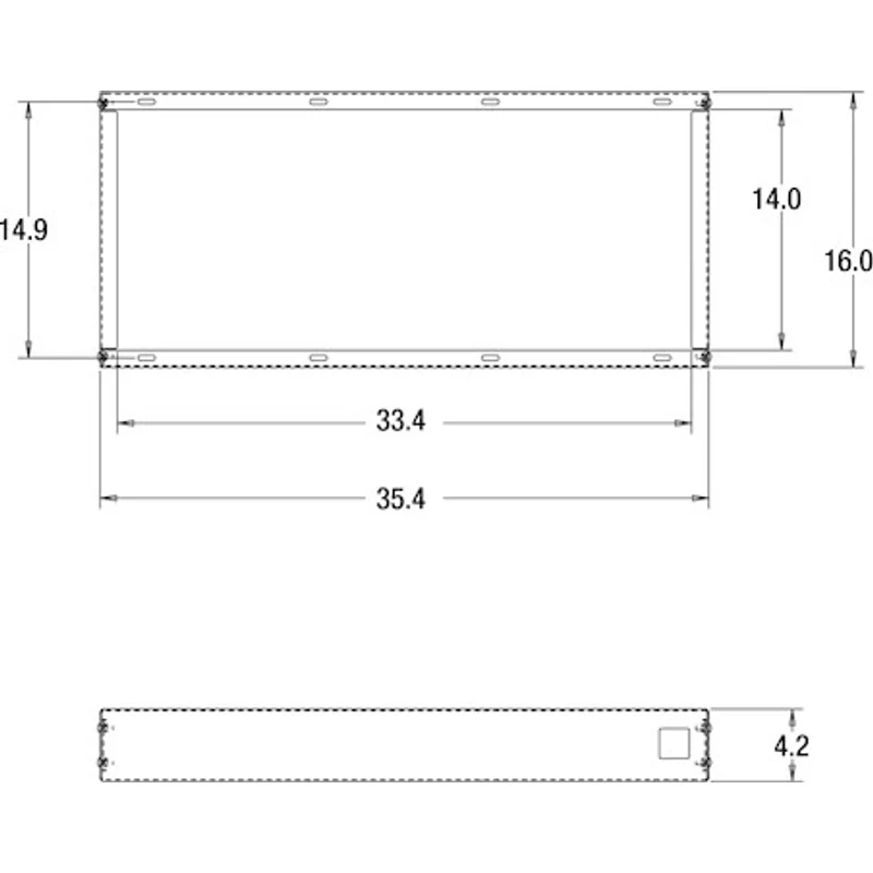 Buyers Products 36-Inch Heavy Duty Universal Smooth Aluminum Toolbox Top Tray Model 1744154 - Image 11
