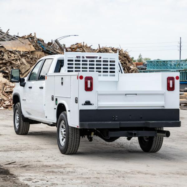 Buyers Products 54" Inch White Kabgard™ With Mounting Kit For Dual-Wheel Service Bodies Model 5405427 - Image 5