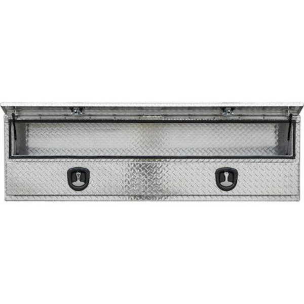 Buyers Products Flatbed Contractor Top Mount Truck Box With Drop Down Doors 90" Aluminum Model 1701588 - Image 10