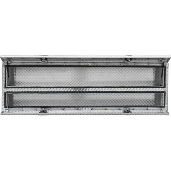 Buyers Products Flatbed Contractor Top Mount Truck Box With Drop Down Doors 90" Aluminum Model 1701588 - Image 11